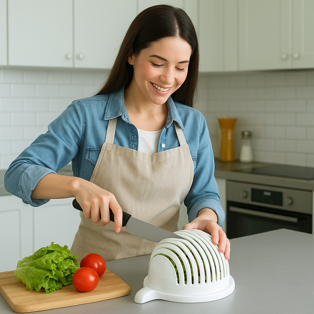 Chopper Salad Cutter Bowl