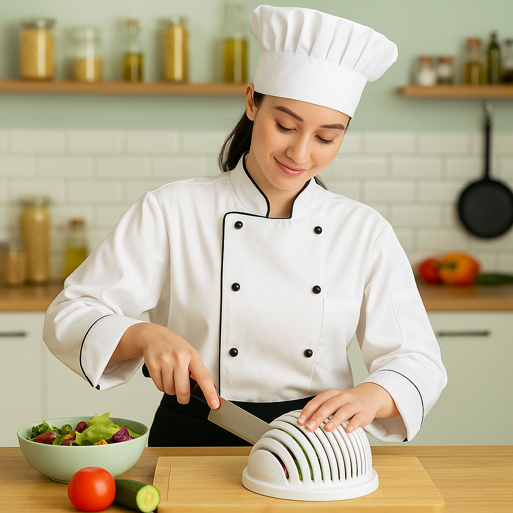 Chopper Salad Cutter Bowl