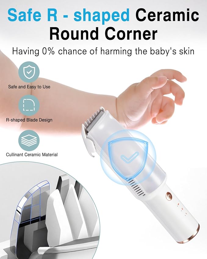 Gentle Baby Hair Trimmer