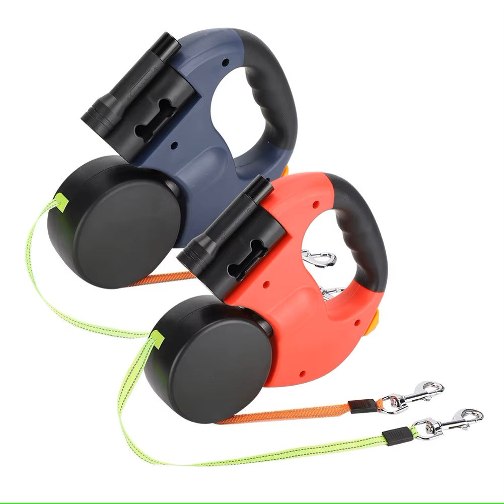 Dual Retractable Dog Leash