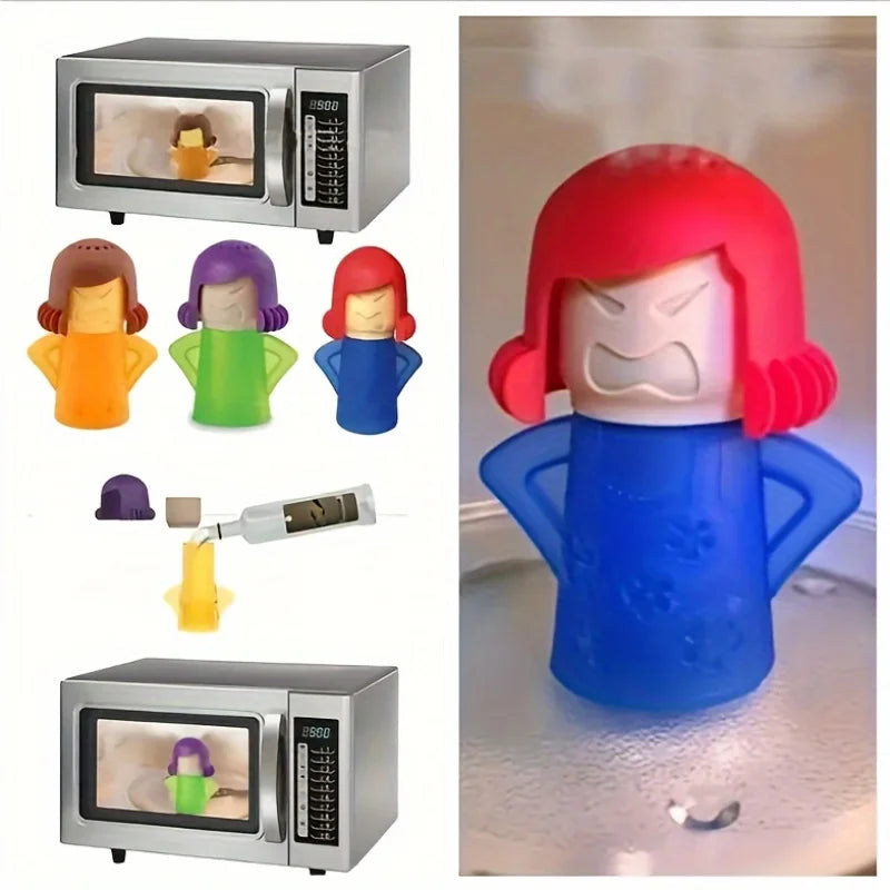 Microwave Cleaning "Angry Mama"