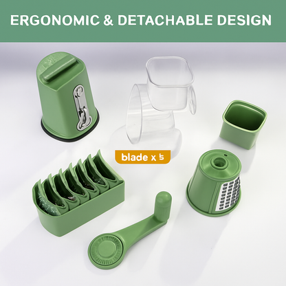 Easy Spin Cheese Grater