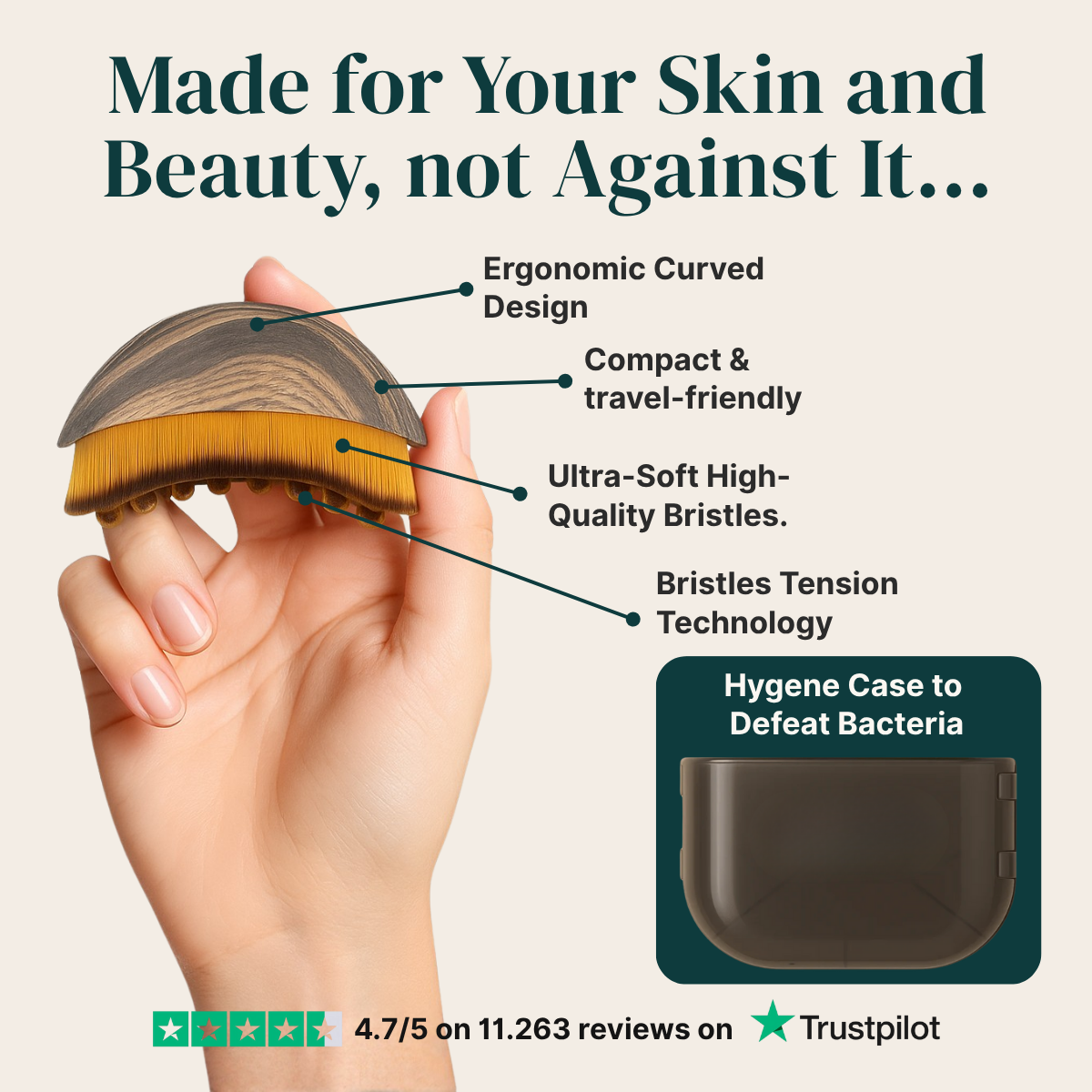Lymphatic Face Brush