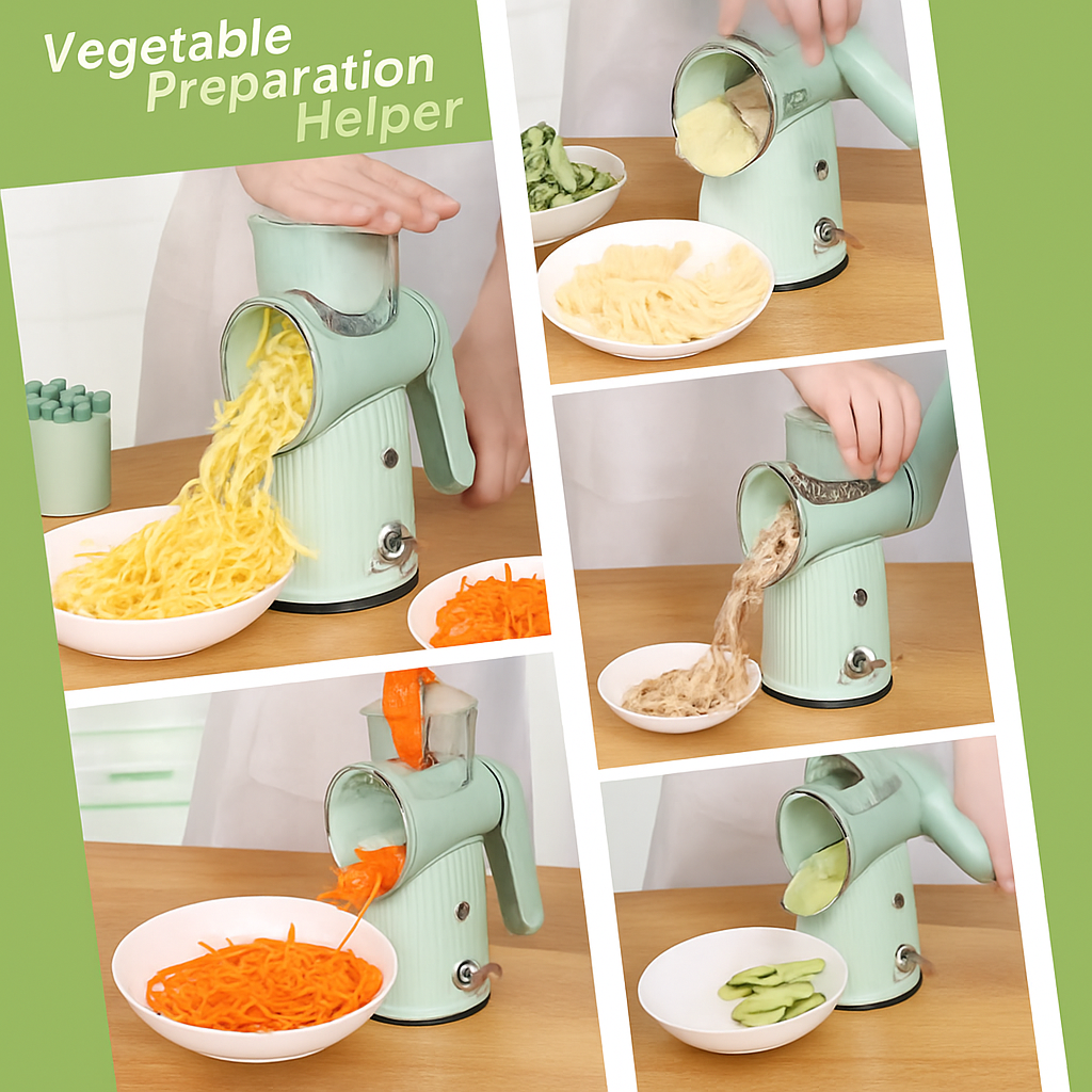 Easy Spin Cheese Grater