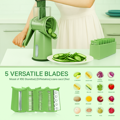 Easy Spin Cheese Grater