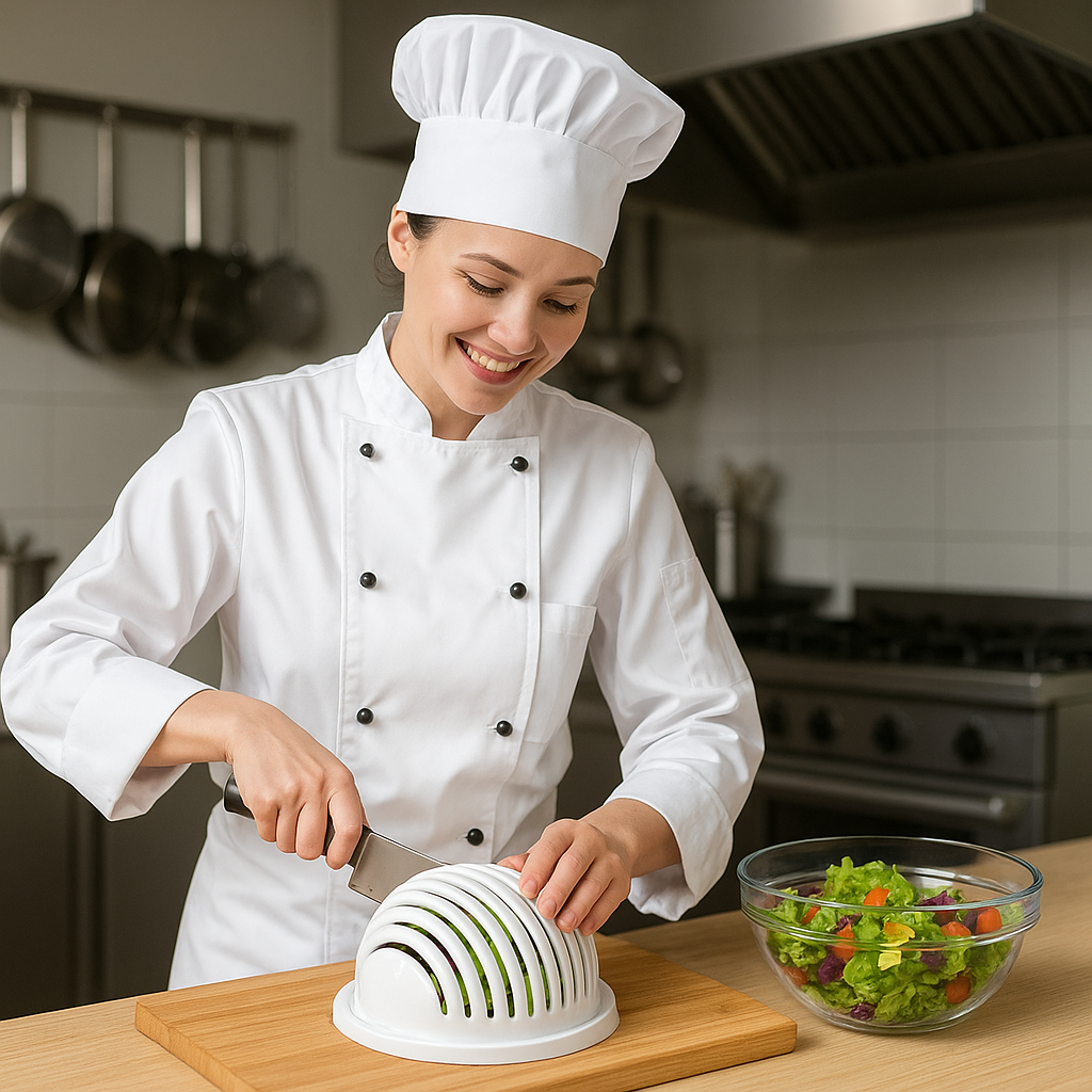 Chopper Salad Cutter Bowl