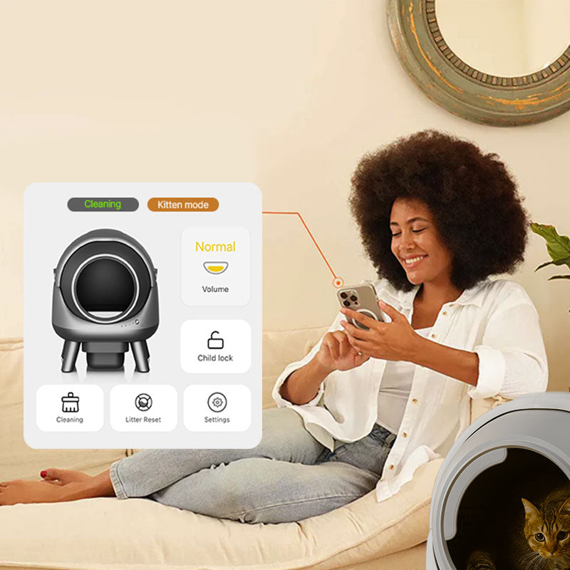 Automatic Smart Cat Litter Box