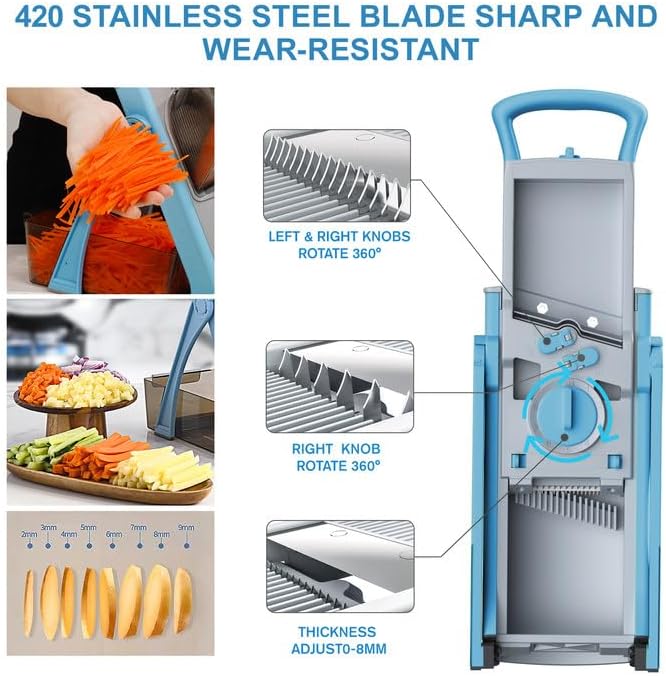 5 in 1 Adjustable Vegetable Cutter