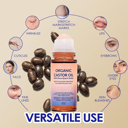 Organic Castor Oil Roll-On