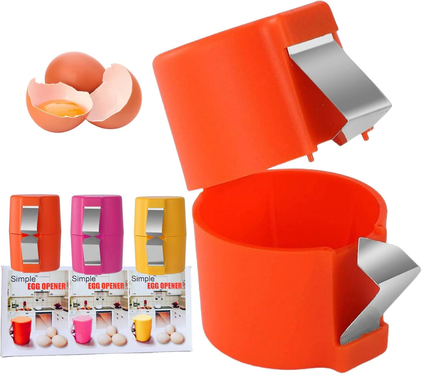 Easy Egg Cracker Tool