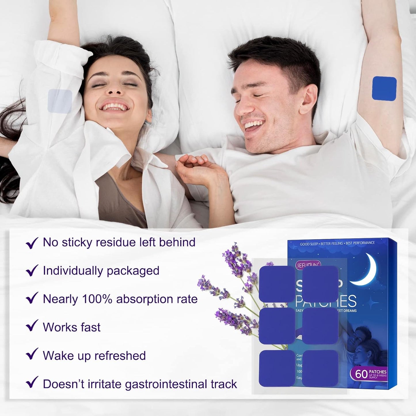 60pcs Sleep Patches