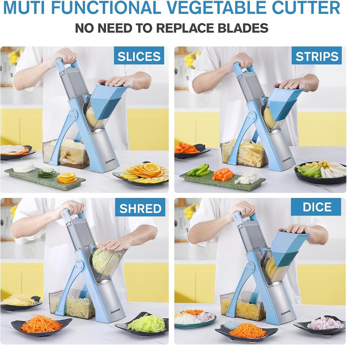 5 in 1 Adjustable Vegetable Cutter