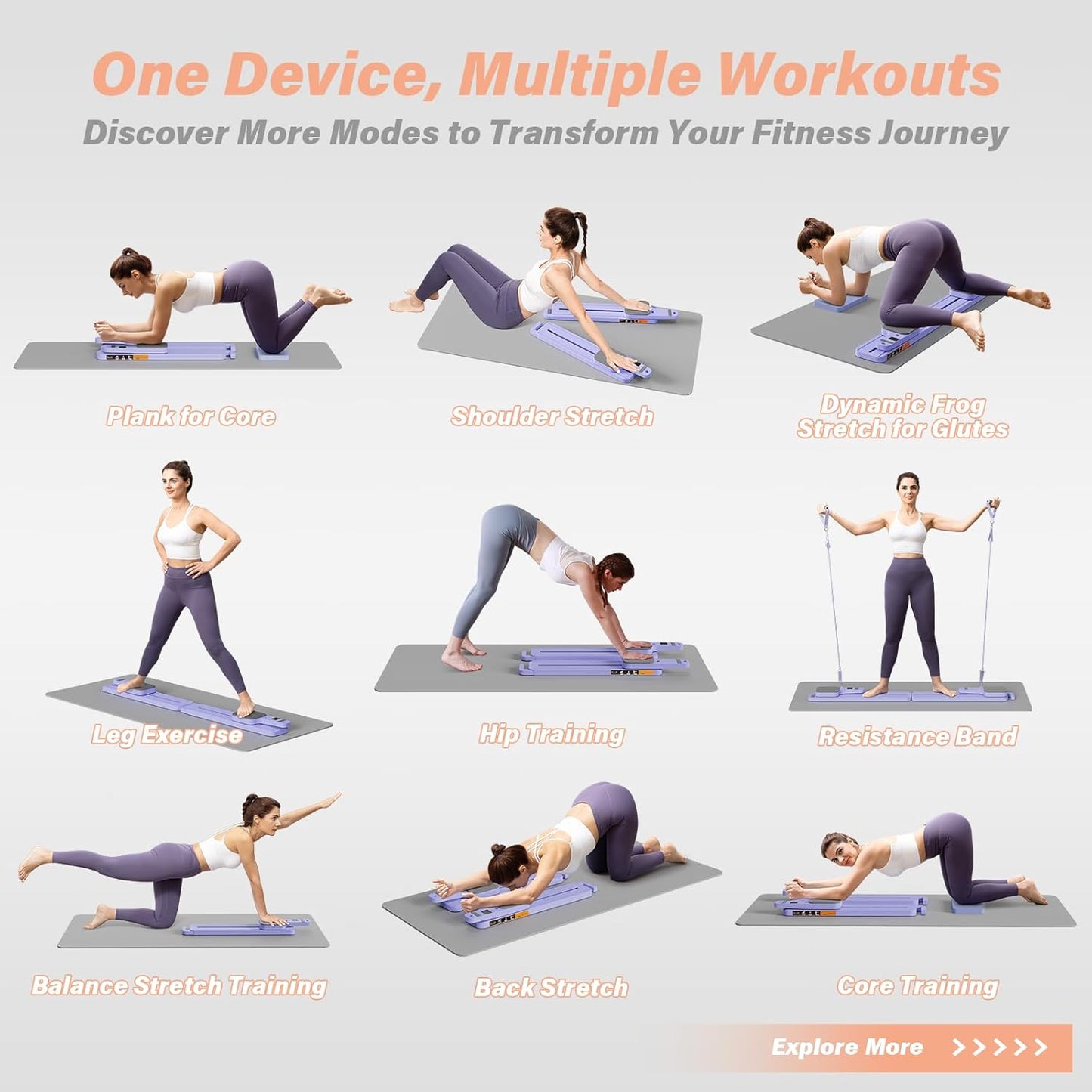 Foldable 3-in-1 Ski Trainer