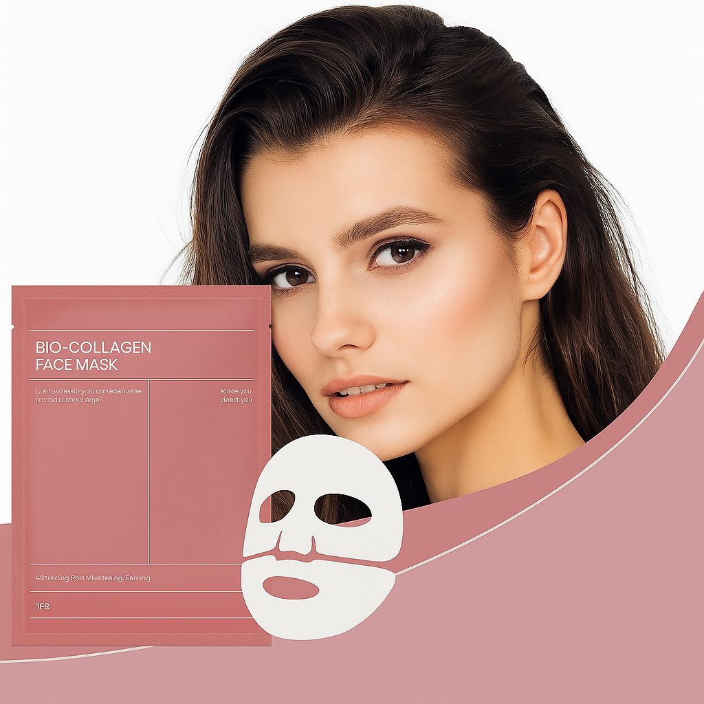 Bio-Collagen Glow Mask 3Pcs/Pack
