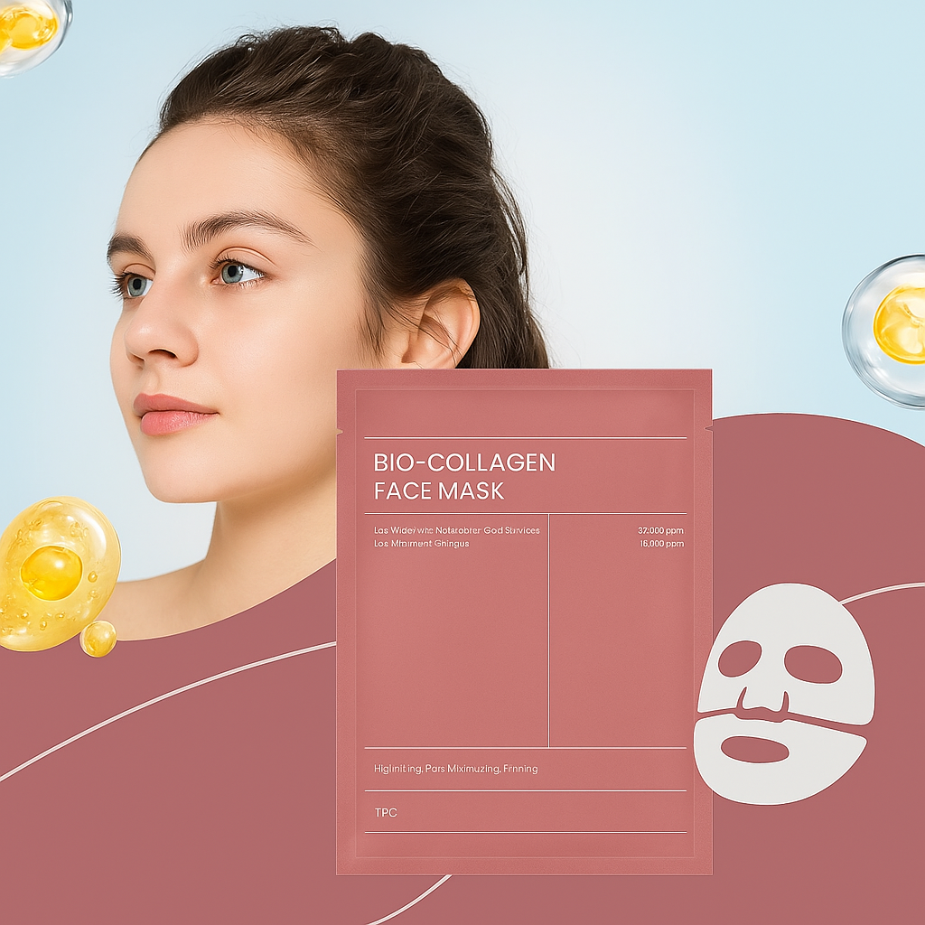 Bio-Collagen Glow Mask 3Pcs/Pack
