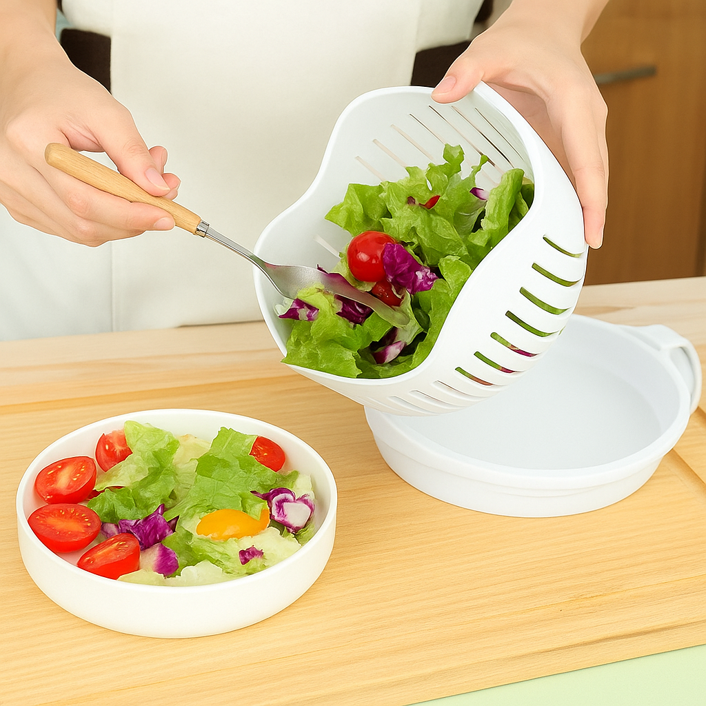 Chopper Salad Cutter Bowl
