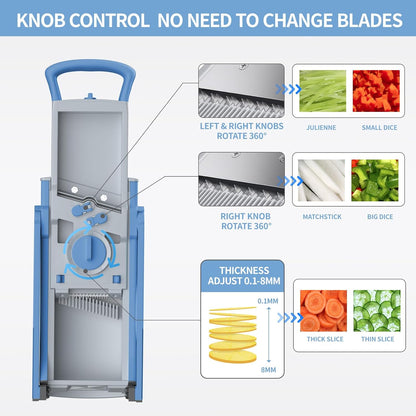 5 in 1 Adjustable Vegetable Cutter