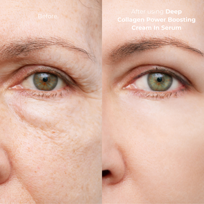 Deep Collagen Power Boosting Cream In Serum
