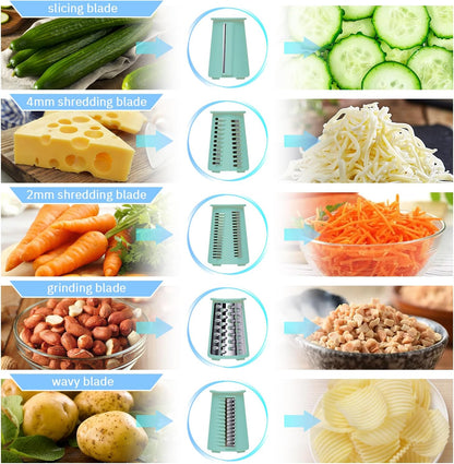 Easy Spin Cheese Grater