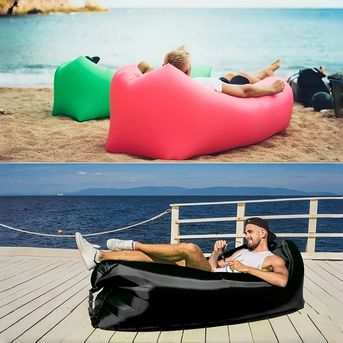 Inflatable air sofa