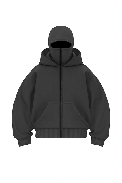 Fleece-lined Double Hood Unique Design