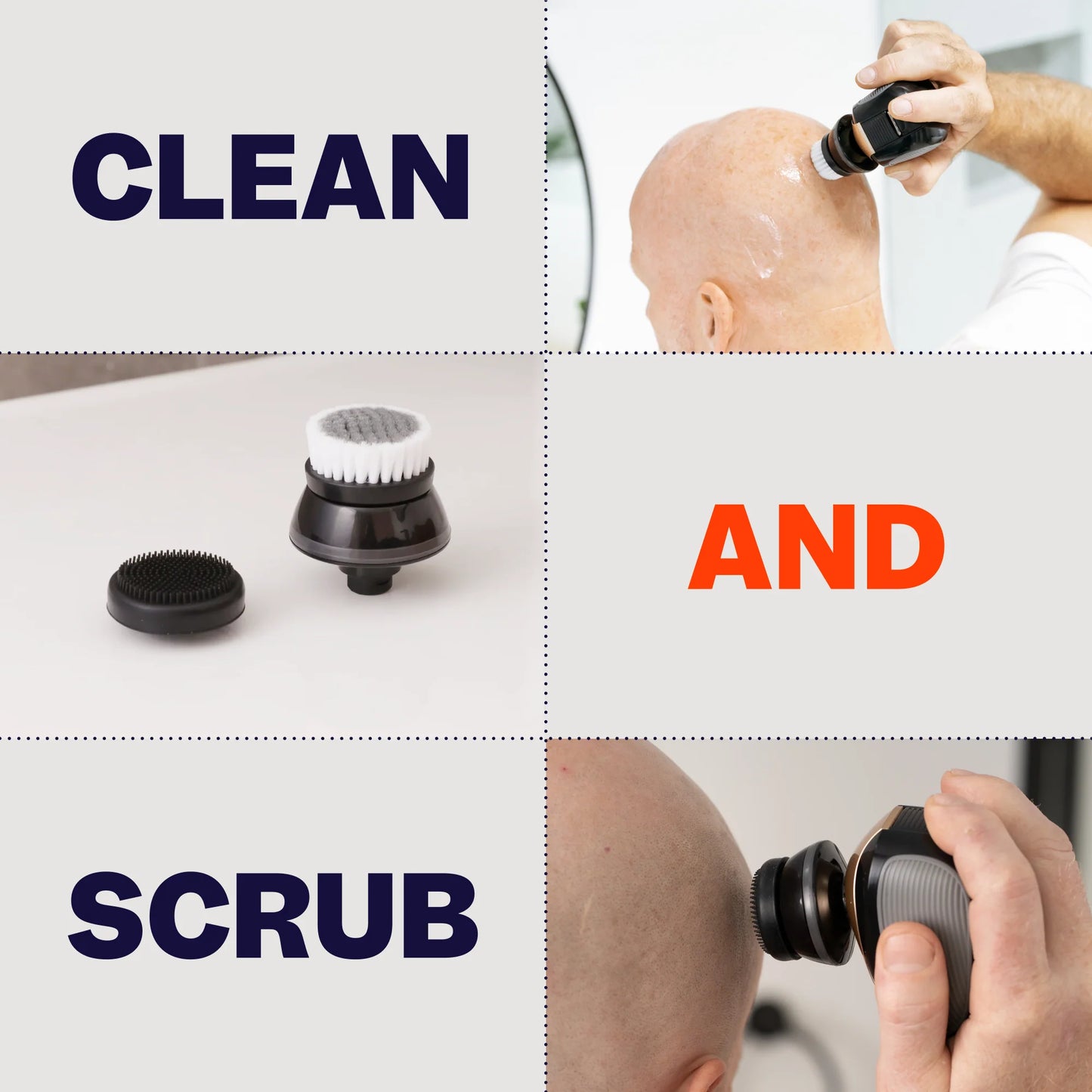 All-in-One Electric Head Shaver & Trimmer Set