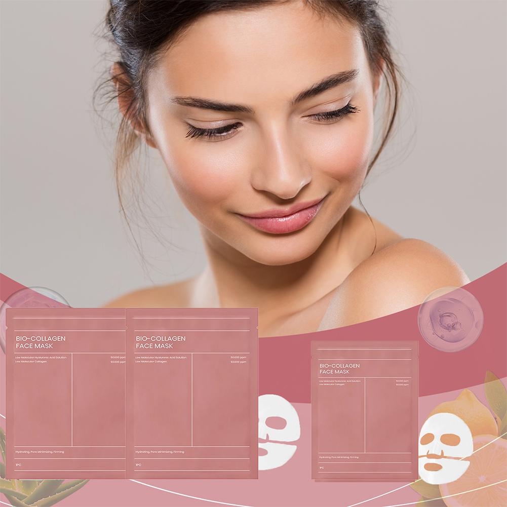 Bio-Collagen Glow Mask 3Pcs/Pack