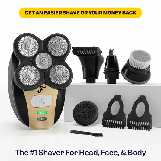All-in-One Electric Head Shaver & Trimmer Set