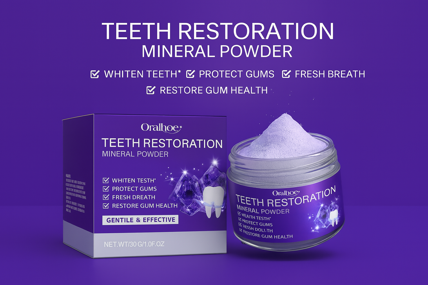 Sparkling Smile Tooth Powder