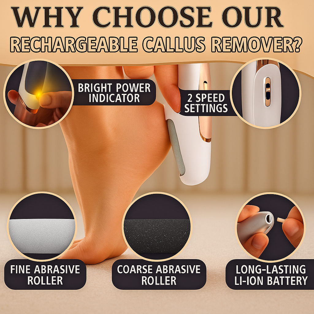Electric Pedicure Tool  Foot Care