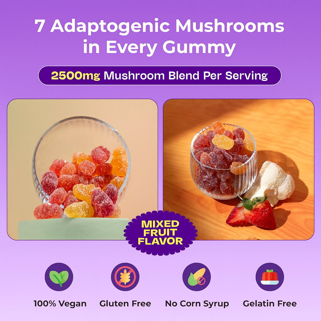Mushroom gummies