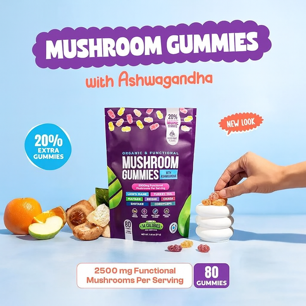 Mushroom gummies