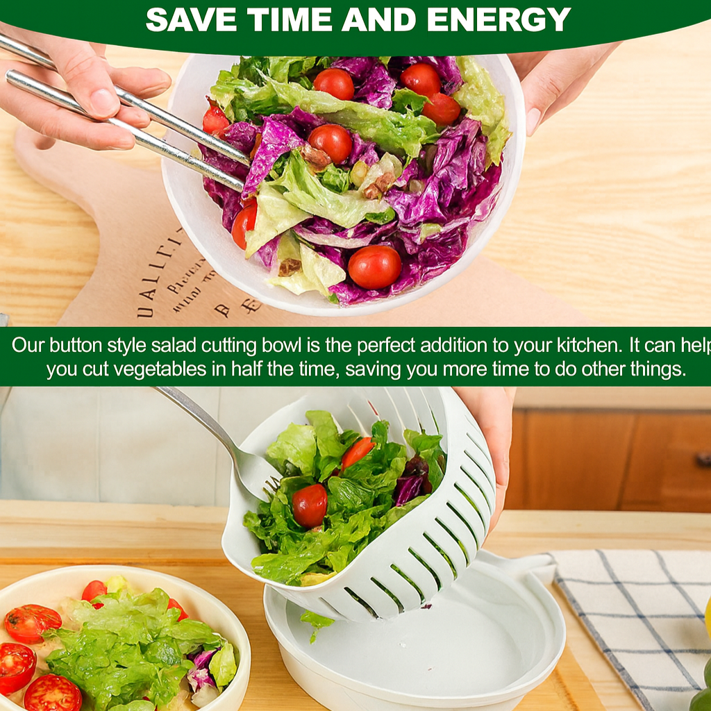 Chopper Salad Cutter Bowl