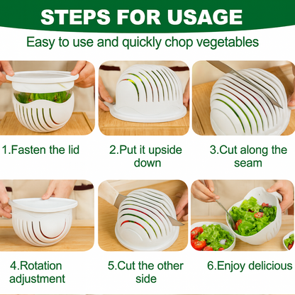 Chopper Salad Cutter Bowl