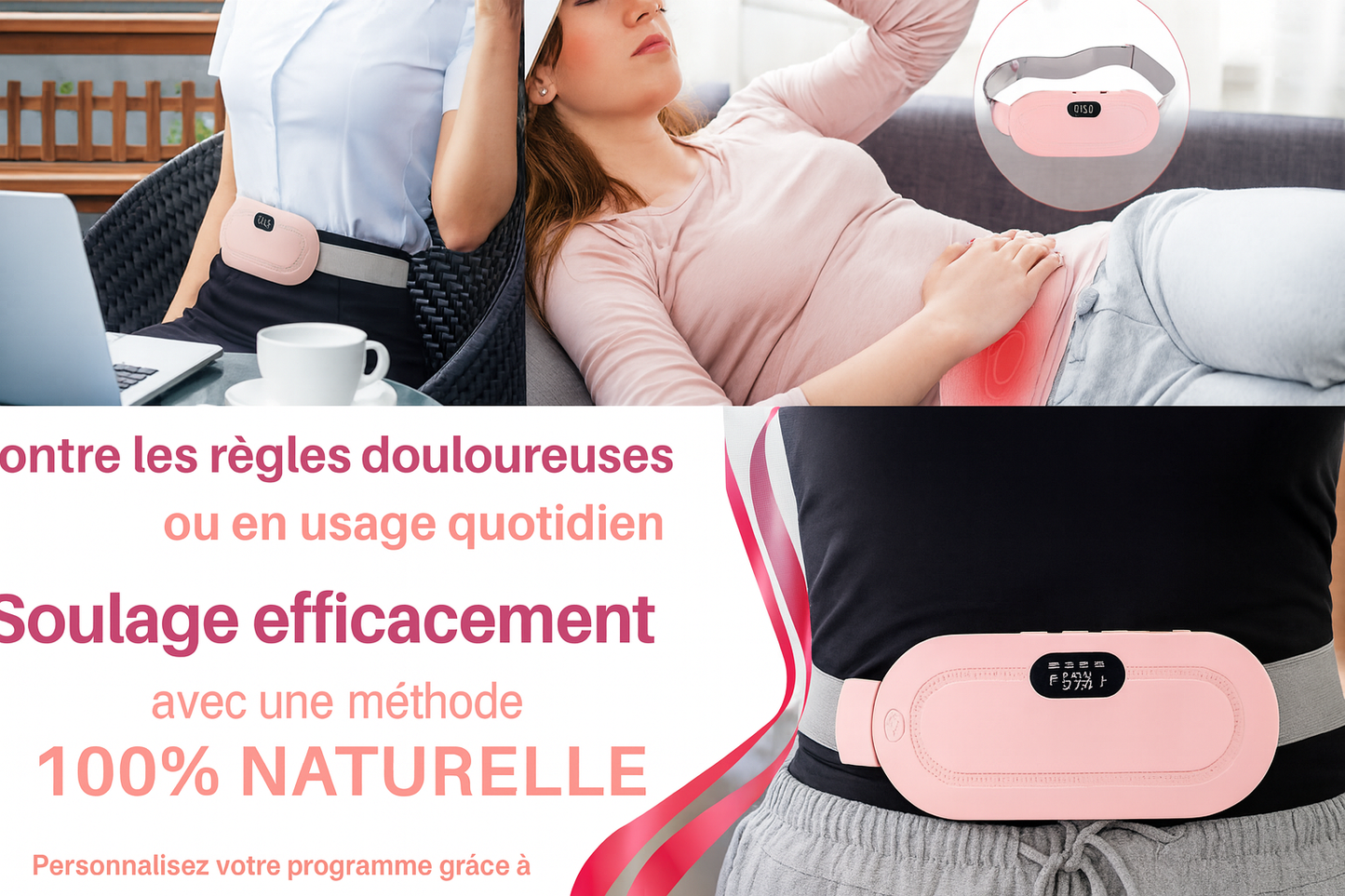 Heated Massage Period Belt