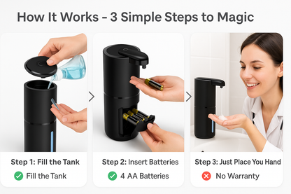 Smart Touchless Soap Magic