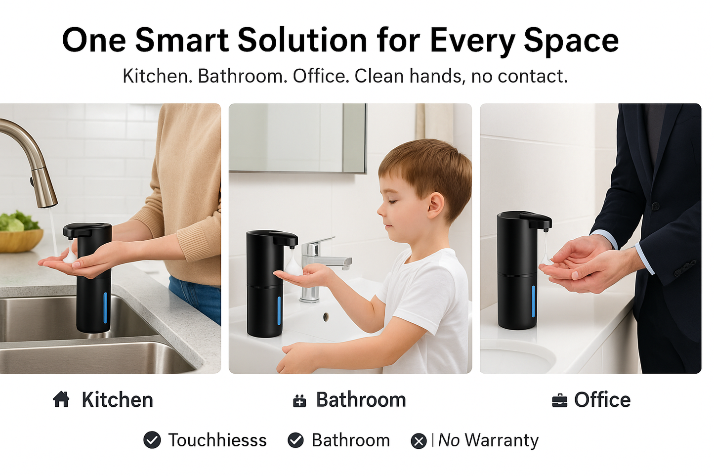 Smart Touchless Soap Magic