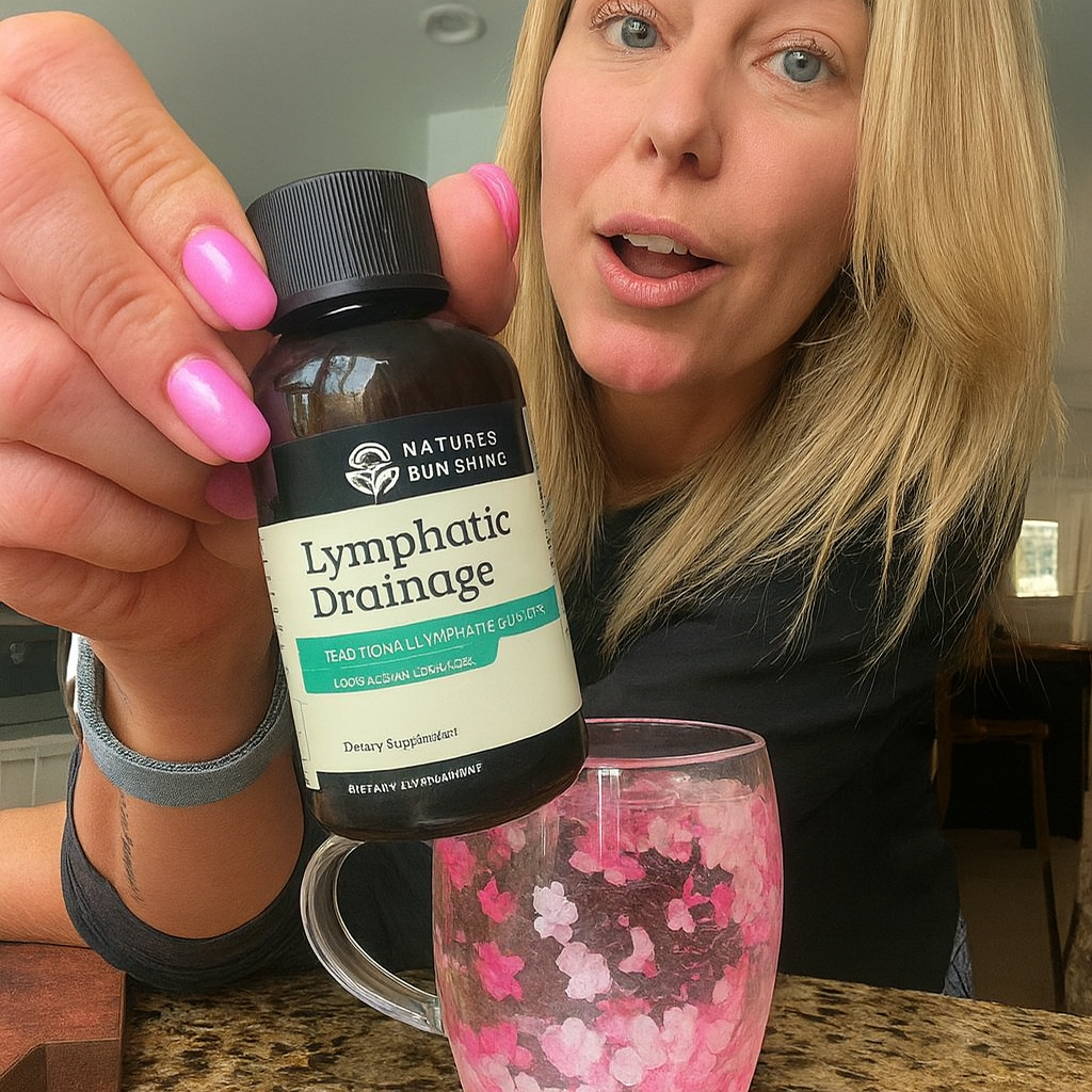 Lymphatic drainage drops