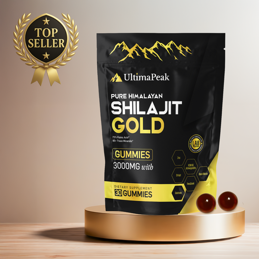 Premium Pure Shilajit Gummies  - Now 6 in 1 Supports