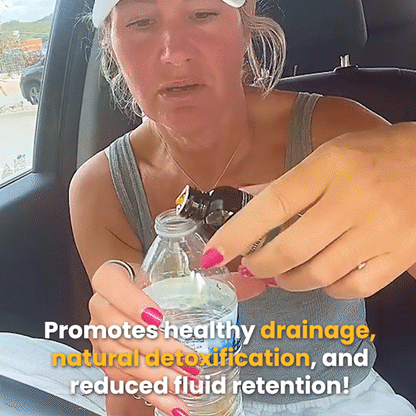 Lymphatic drainage drops
