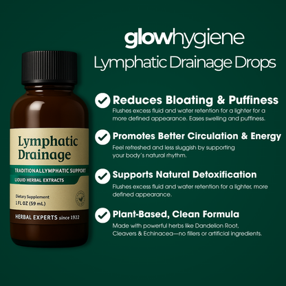 Lymphatic drainage drops