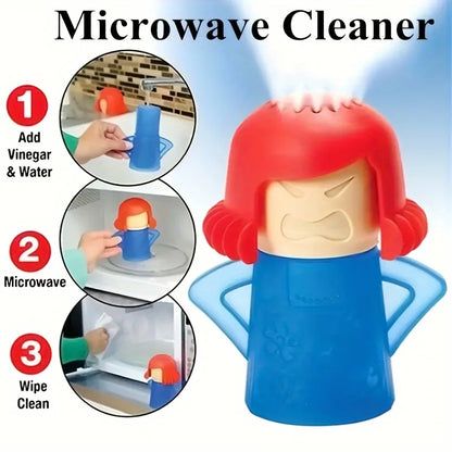 Microwave Cleaning  "Angry Mama"