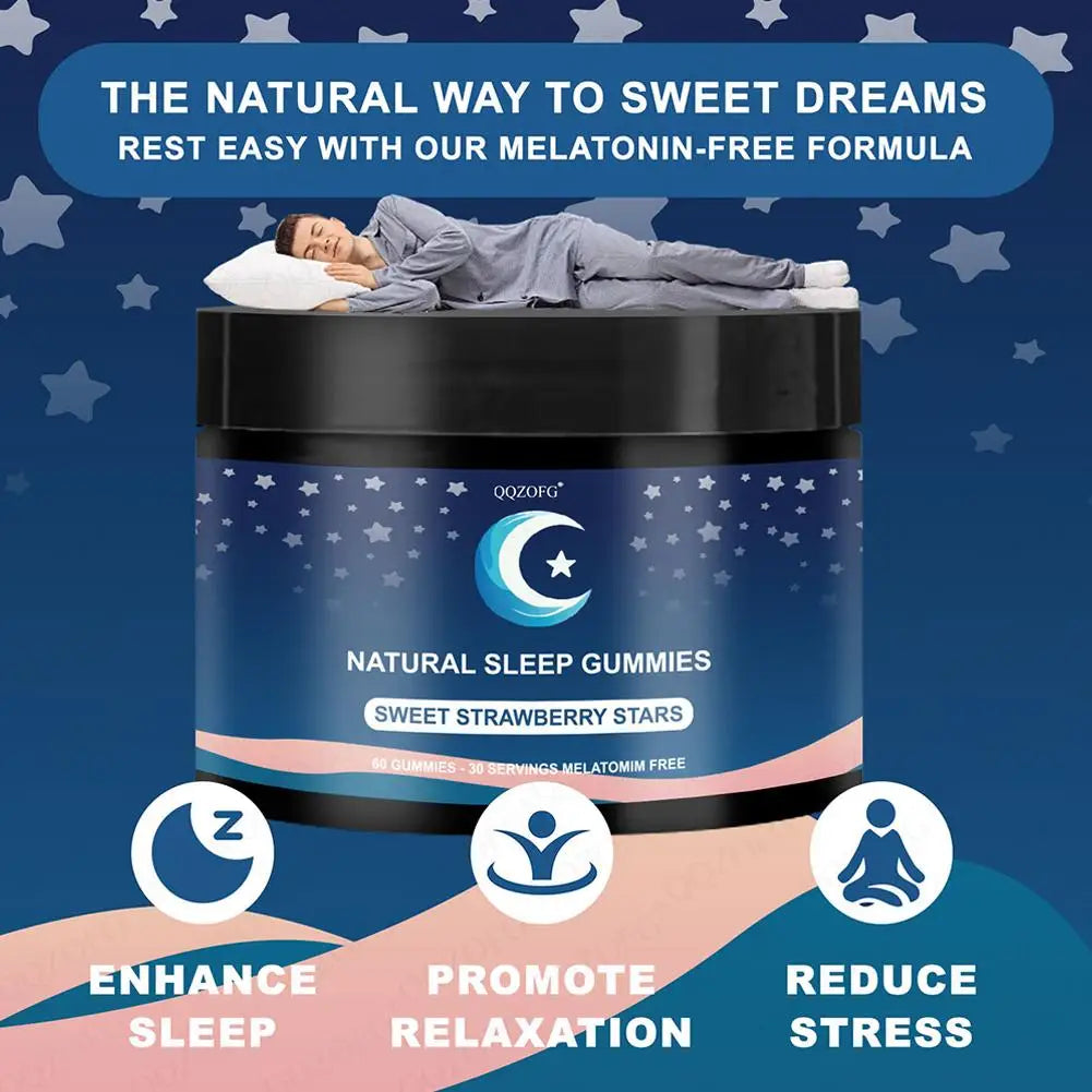 Natural Fruit Sleep Gummies (60pcs)