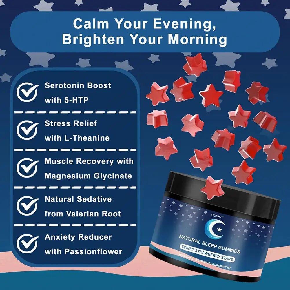 Natural Fruit Sleep Gummies (60pcs)