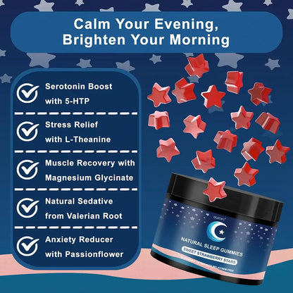 Natural Fruit Sleep Gummies (60pcs)