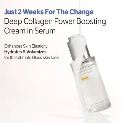 Deep Collagen Power Boosting Cream In Serum