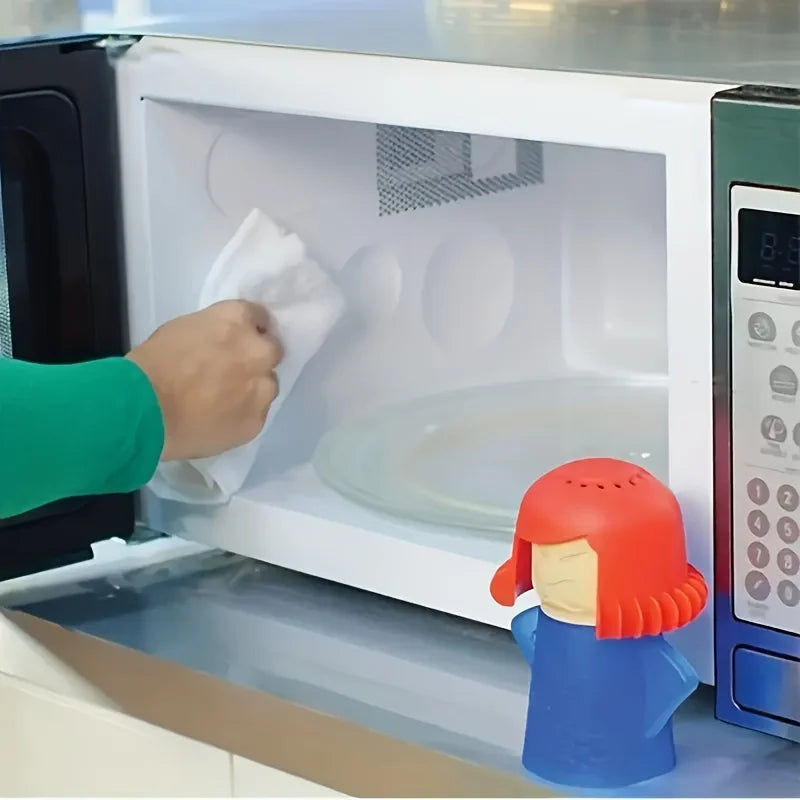 Microwave Cleaning  "Angry Mama"