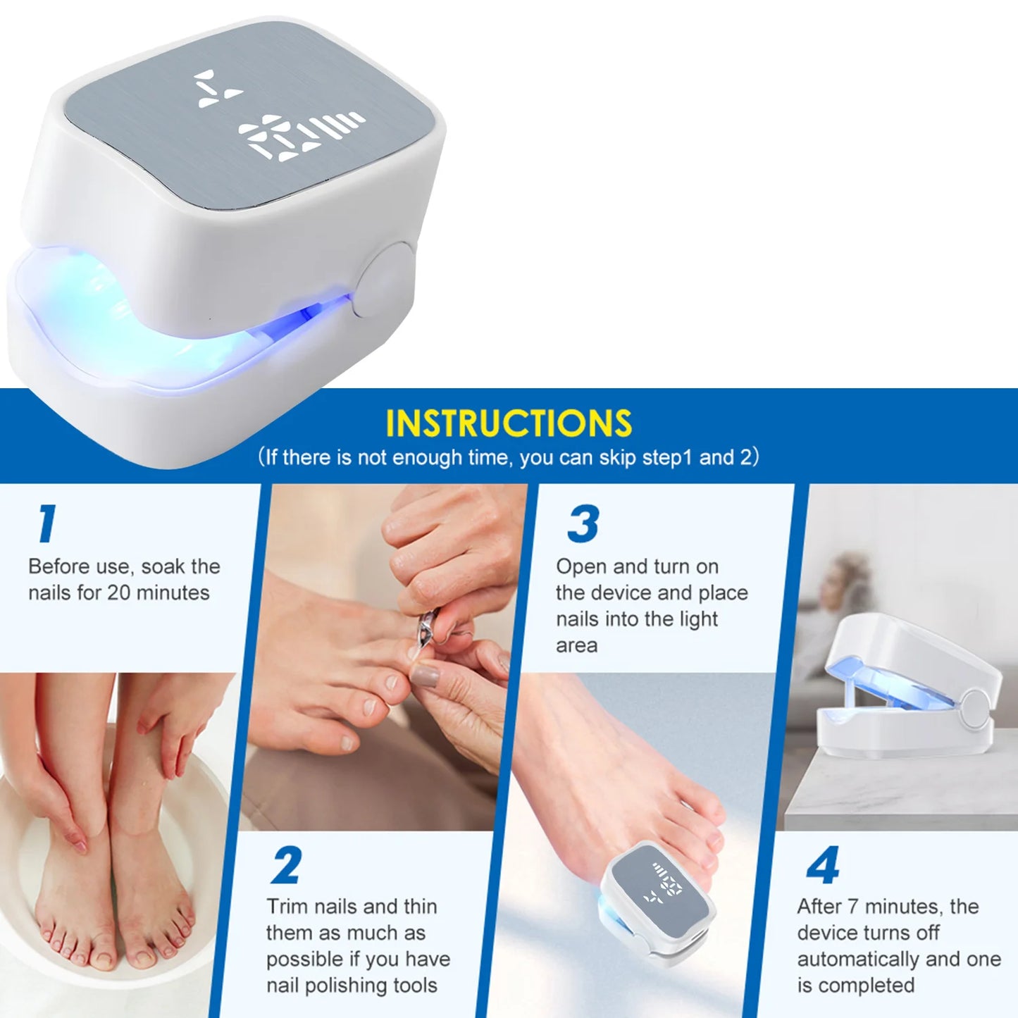 Nail Fungus Cleaning Laser Device
