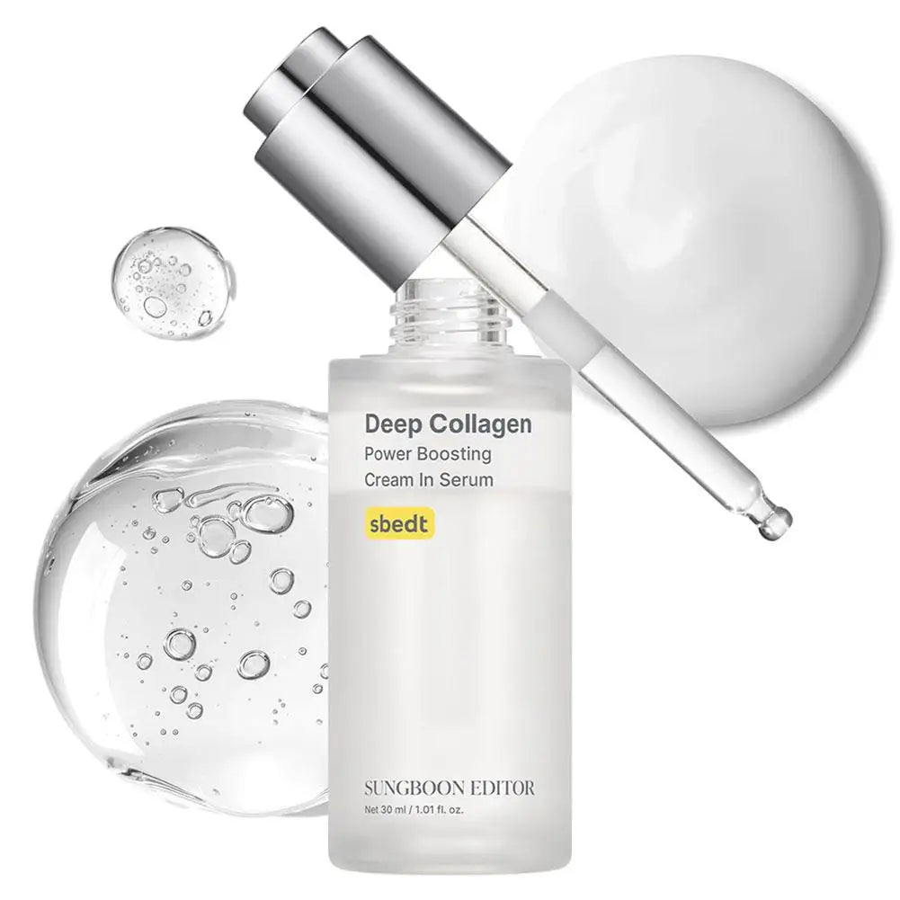 Deep Collagen Power Boosting Cream In Serum