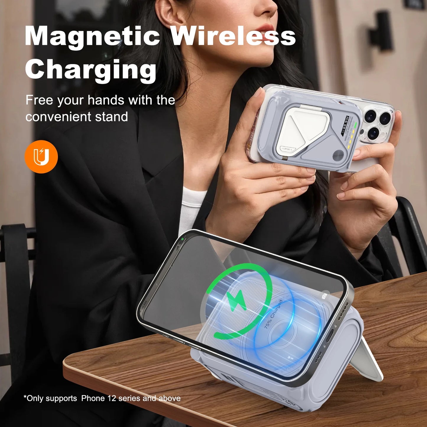 Magnetic Wireless Power Bank